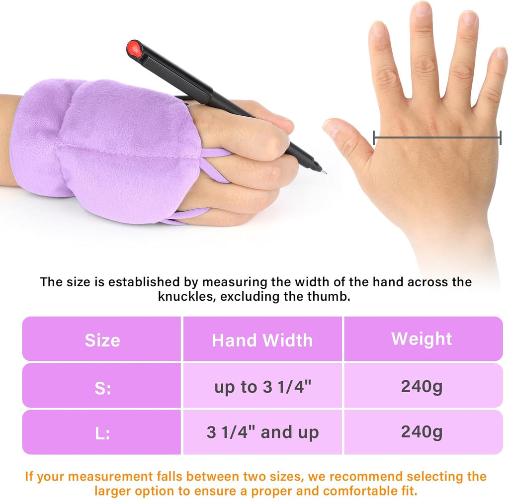 Guantes con Peso HOOMTREE para Temblores de Manos, Estabilidad y Movilidad Mejoradas, Muñeca Ajustable, Herramienta de Fortalecimiento