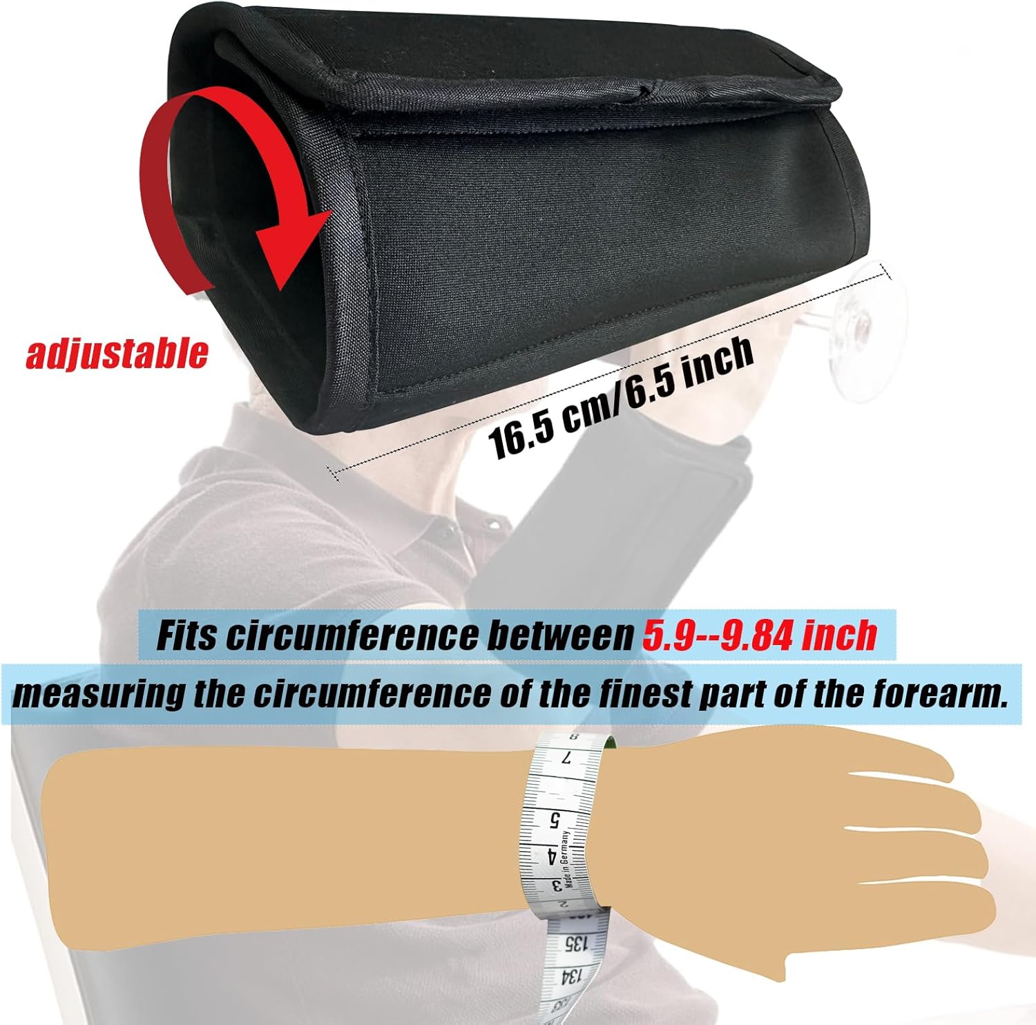 Pesas de Muñeca Okueejur para Temblores, Manga de Compresión con Peso para Manos, Ayuda para Parkinson y Temblores Esenciales